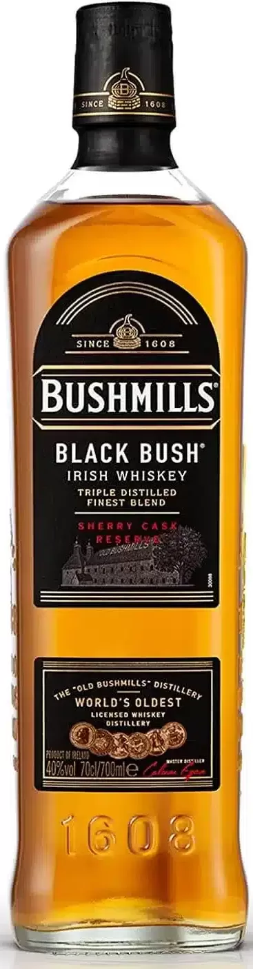 botiglia bushmills black bush