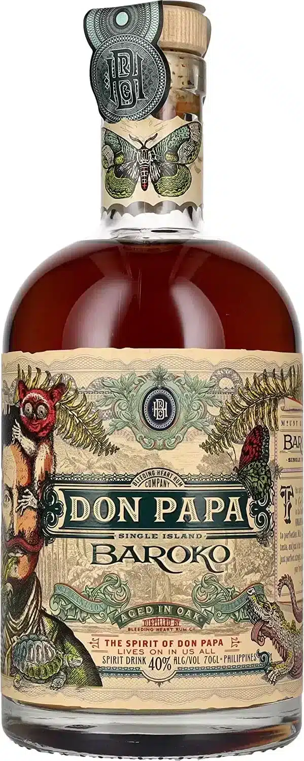  botiglia Don Papa Baroko