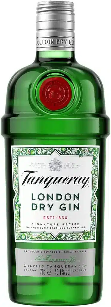 Botiglia di   Tanqueray