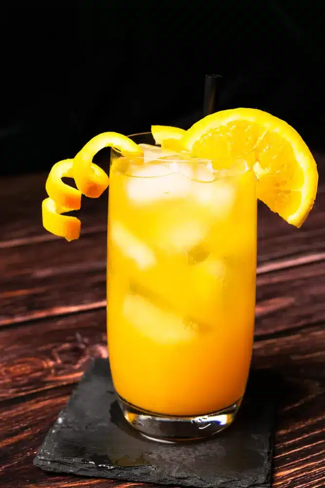 Screwdriver cocktail