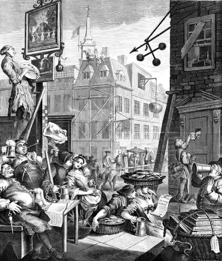 Beer Street William hogarth