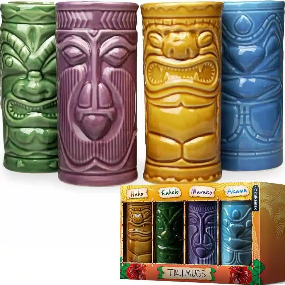 Tiki MugsBicchierini Set di 4