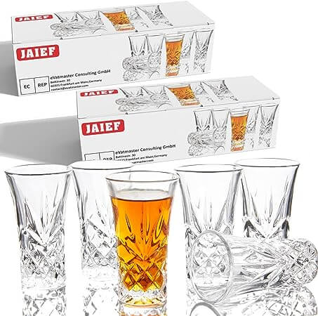 JAIEF, Set di 6 bicchieri Tequila